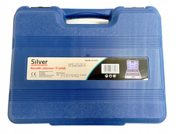 SILVER NASADKI UDAROWE 10-32MM 1/2" 16 ELE Marka Silver