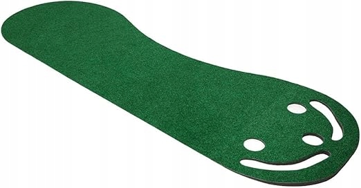 Putt A Bout Golfová tréninková podložka 270x90 cm putting green 3 jamky