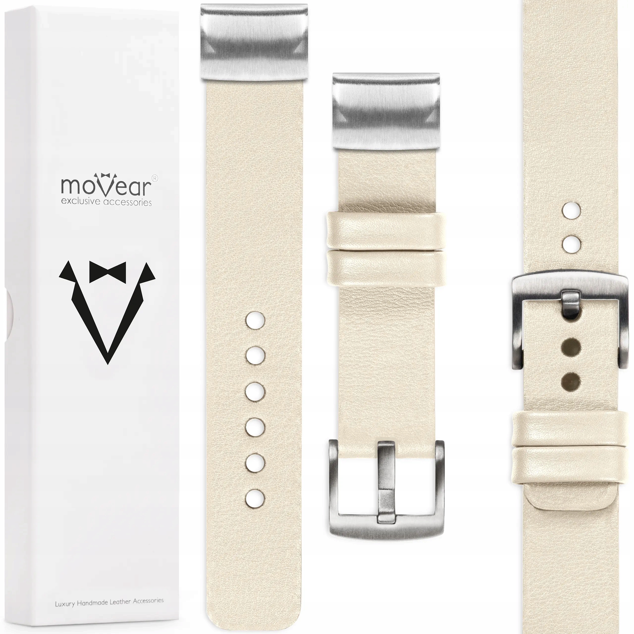 Exkluzivní řemínek pro QuickFit 26 Garmin Fenix 8 7X 6X 5X 3 kožený Movear