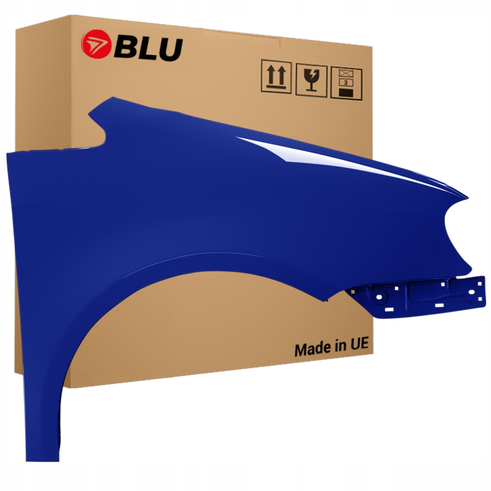 Blu Blatník Vw Touran 1T1 LL5M pravý modrý 03-06 přední pozink