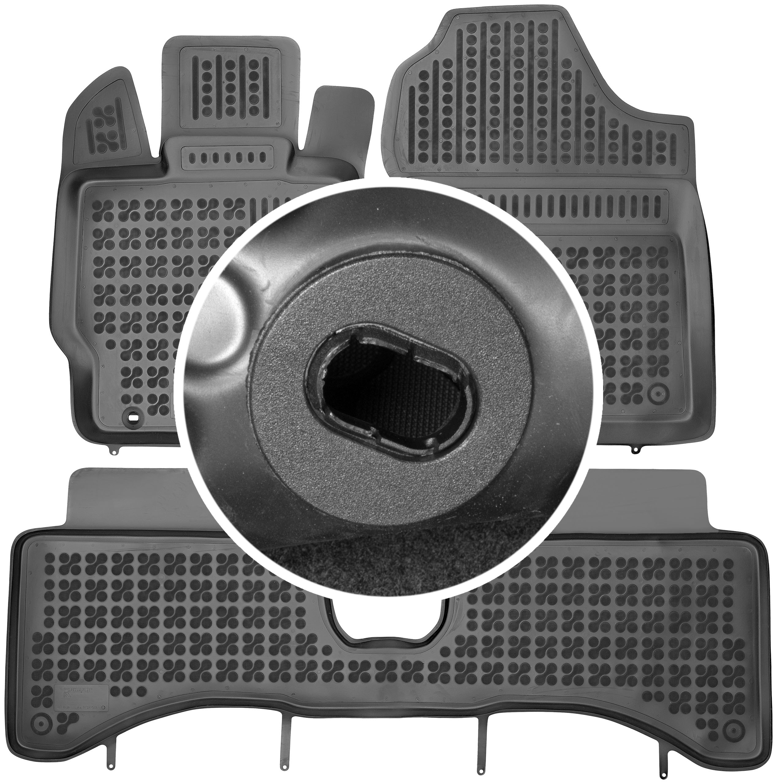 

Toyota Yaris III 2012-2014 Wycieraczki gumowe