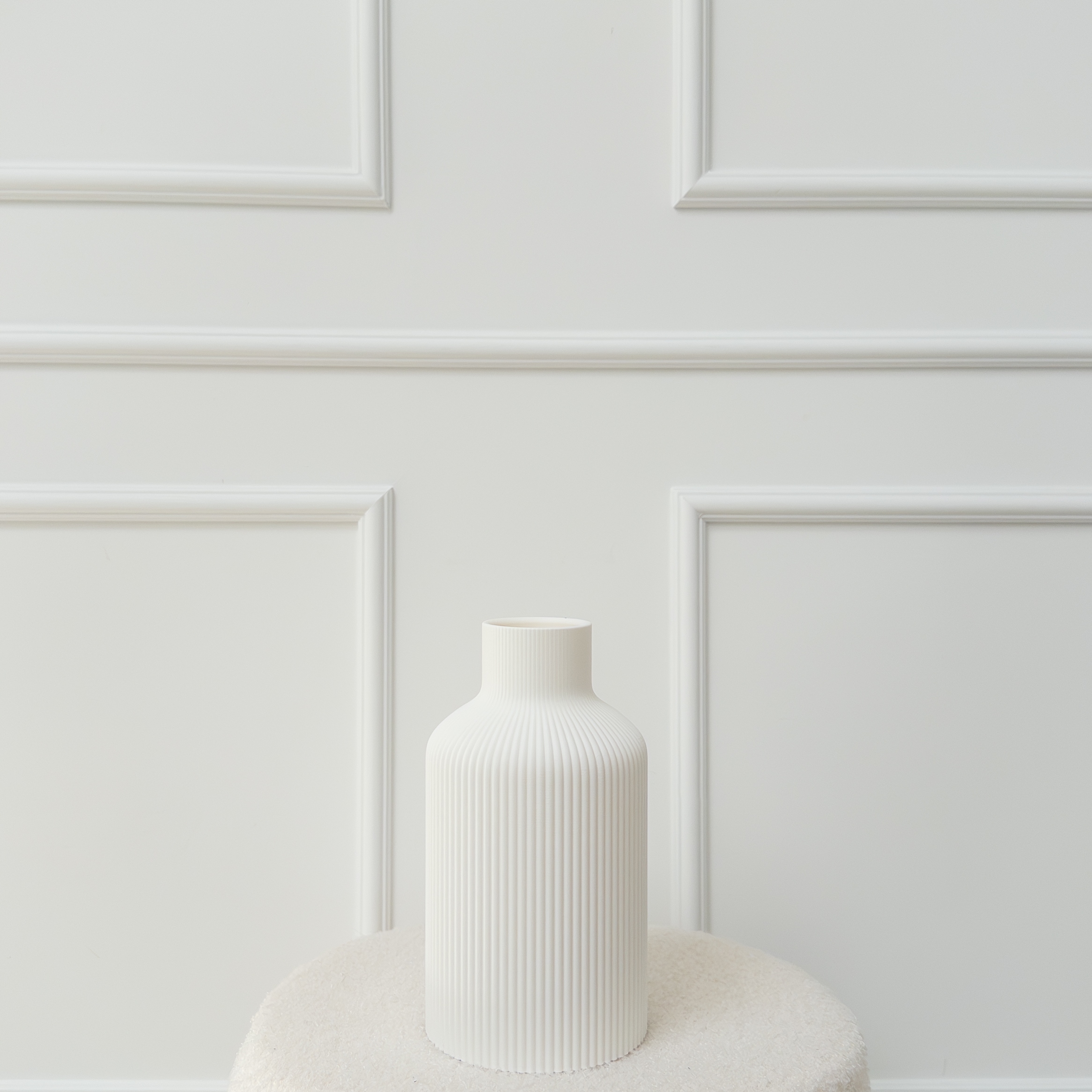 Wazon KAI - Biały - Nowoczesny - Duży - 23 cm - Status Artis Decor Kod producenta kaiwhite