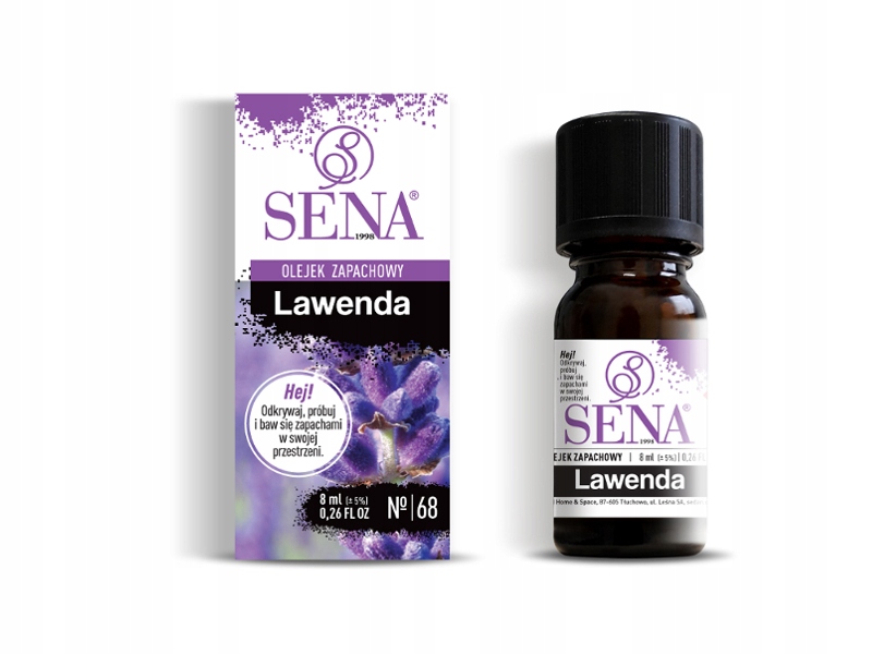 

Sena Olejek Zapachowy Zapach Lawenda 8 ML NO/68