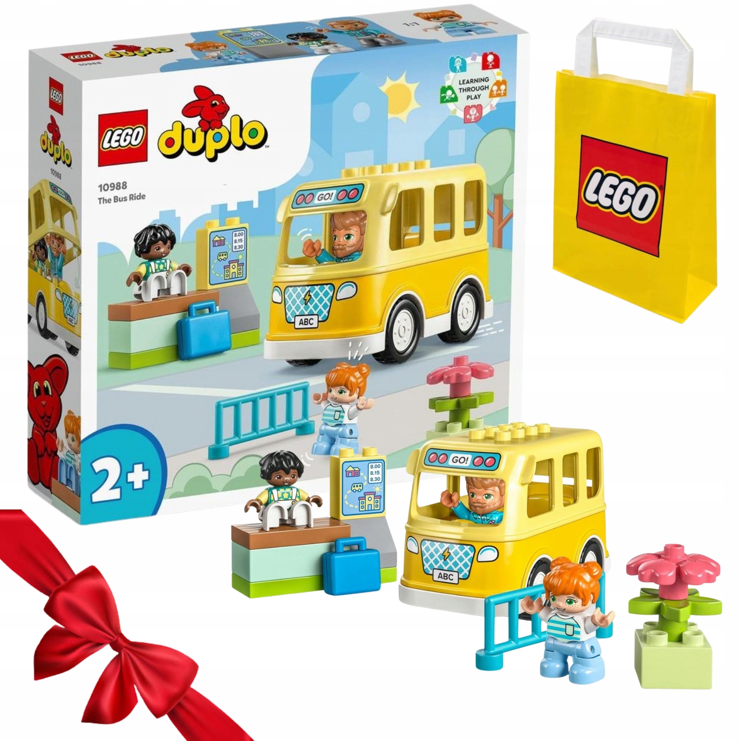 Zestaw Klocków Lego Lego Duplo 10988 Przejażdżka Autobusem