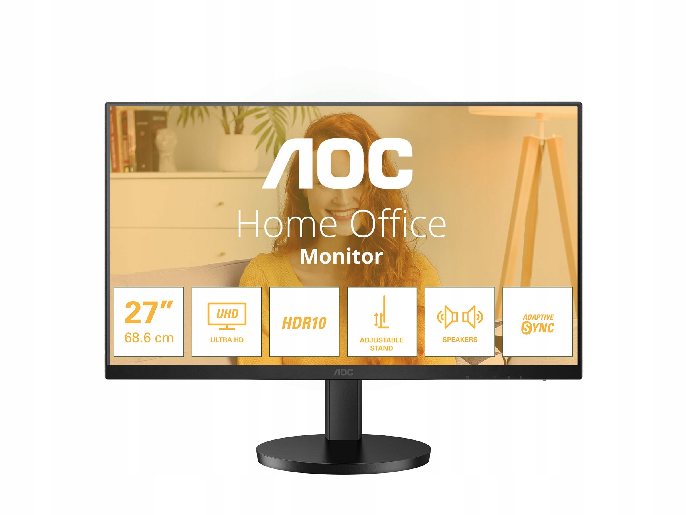 Aoc U27B3AF 27" Ips 3840x2160/16:9/350cd/m2/4ms Dp, Hdmi