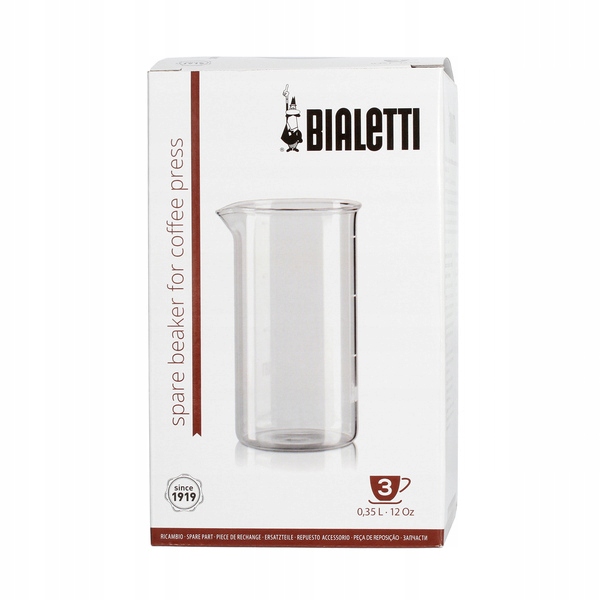 

Szkło zapasowe do French Press Bialetti 1000ml