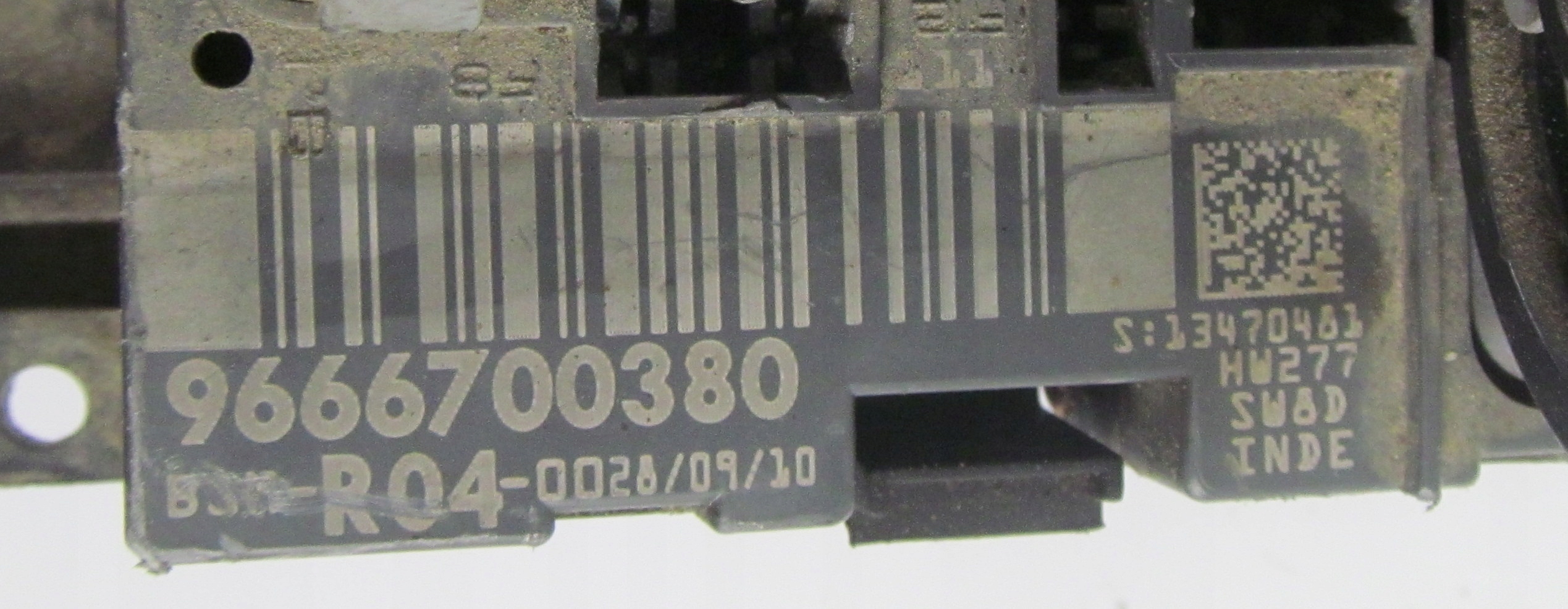 MODUŁ BSM SKRZYNKA PEUGEOT CITROEN 9666700380 RO4 GWARANCJA Numer katalogowy części 9666700380