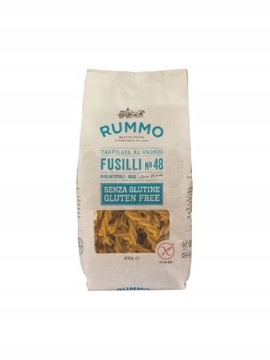 5x Rummo Těstoviny Fusilli bezlepkové 400 g