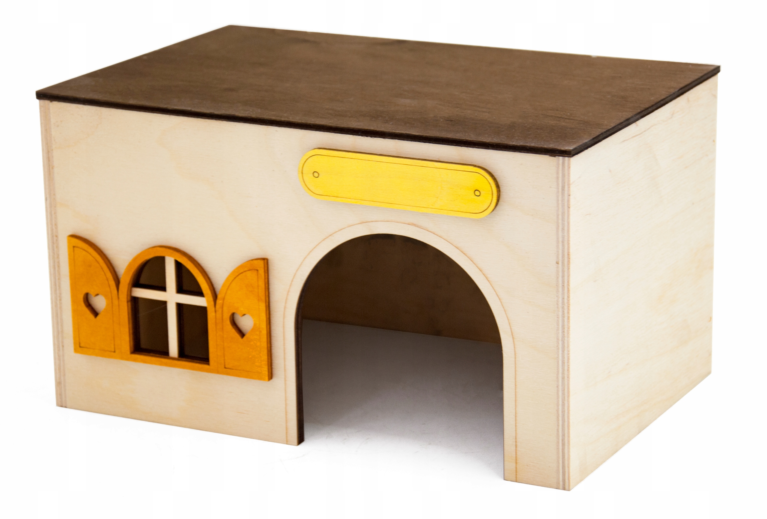 DREWNIANY DOMEK KLATKA DLA ŚWINKI MORSKIEJ GRYZONI Rodzaj domek