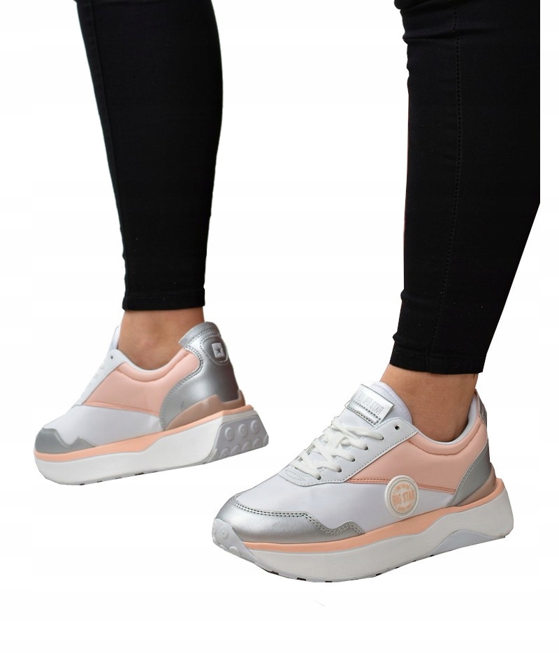 

Sneakersy damskie Big Star JJ274A015 Beżowe 41