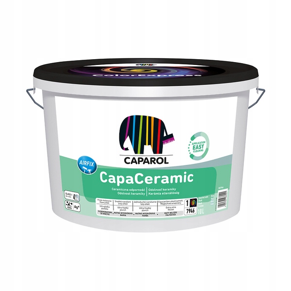 Farba ceramiczna ścienna Caparol CapaCeramic 10 l Biały mat