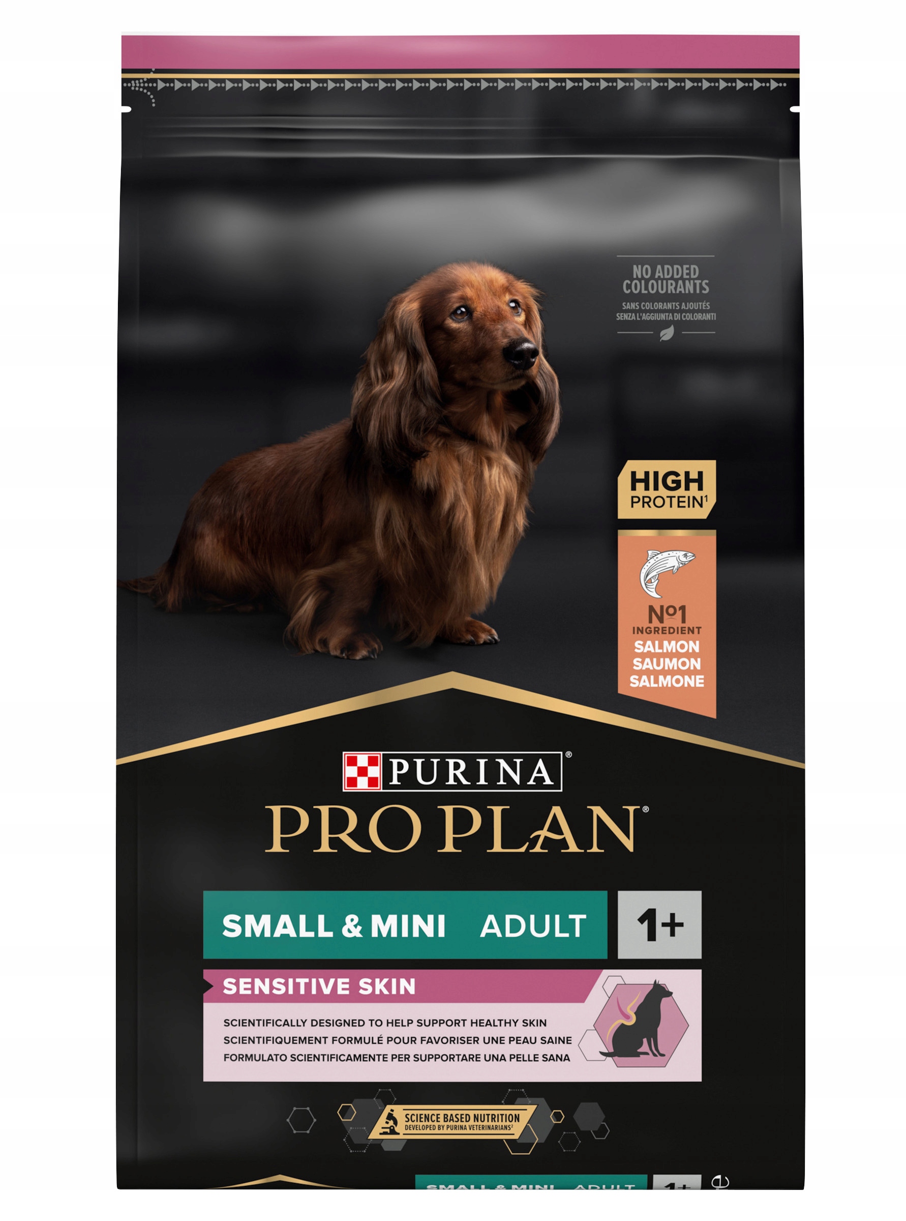 Levně Pro Plan Small&mini Adult Losos suché krmivo pro psa 7 kg