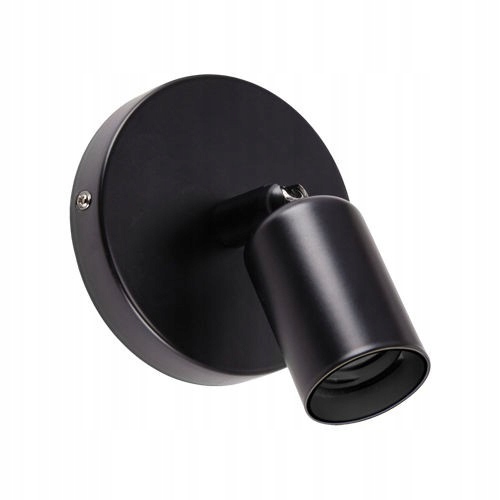 

Lampa Ścienno Sufitowa Kinkiet Uno Czarna Ideus