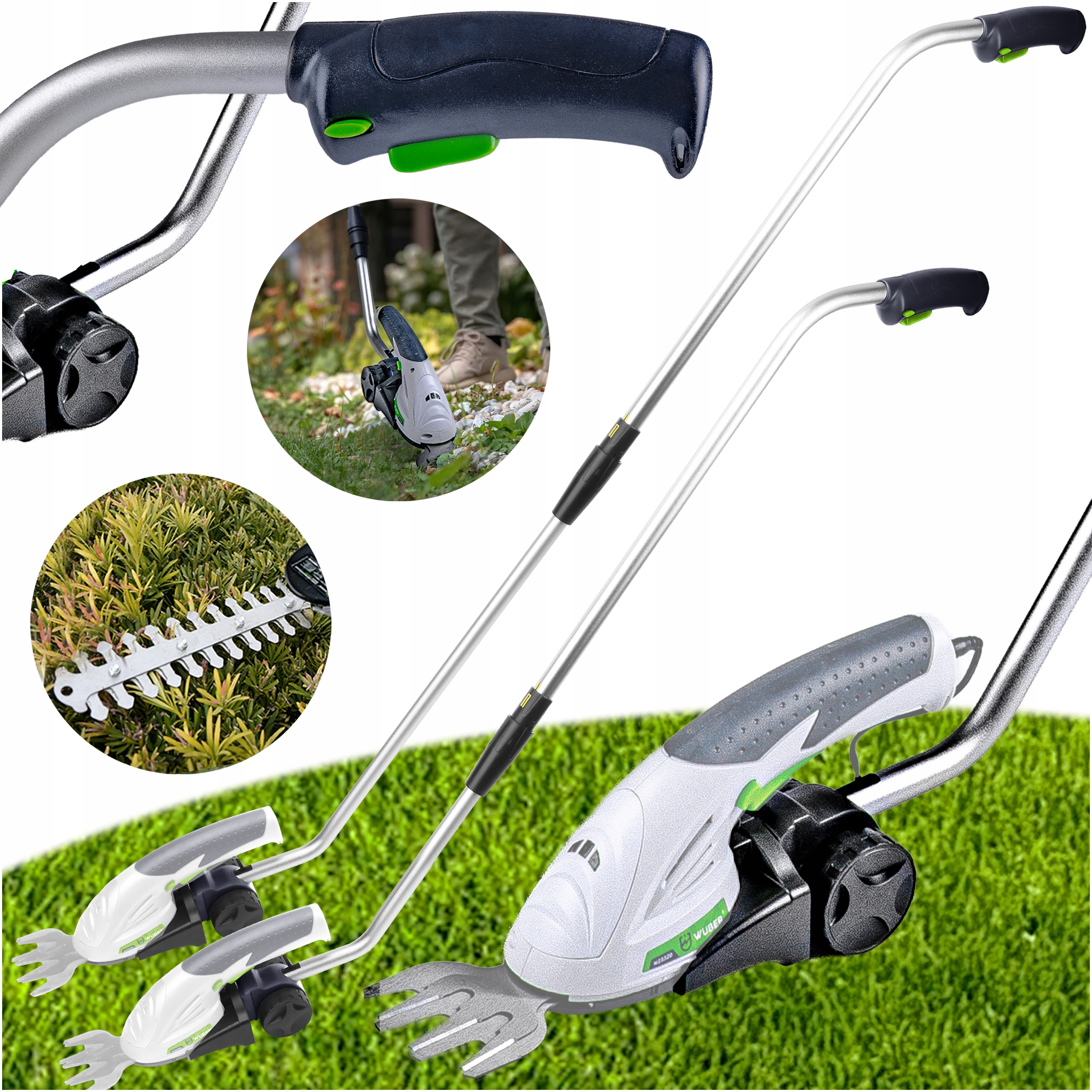 Przedłużka Teleskopowa Obrotowa Do Nożyc Do Trawy Akumulatorowych Wuber