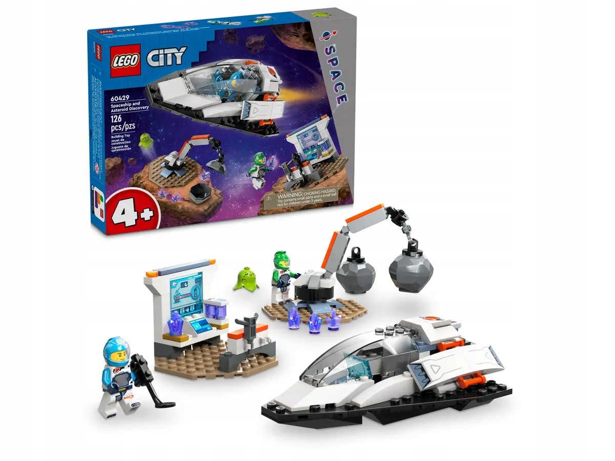 Lego City Loď A Objevování Asteroidů 60429