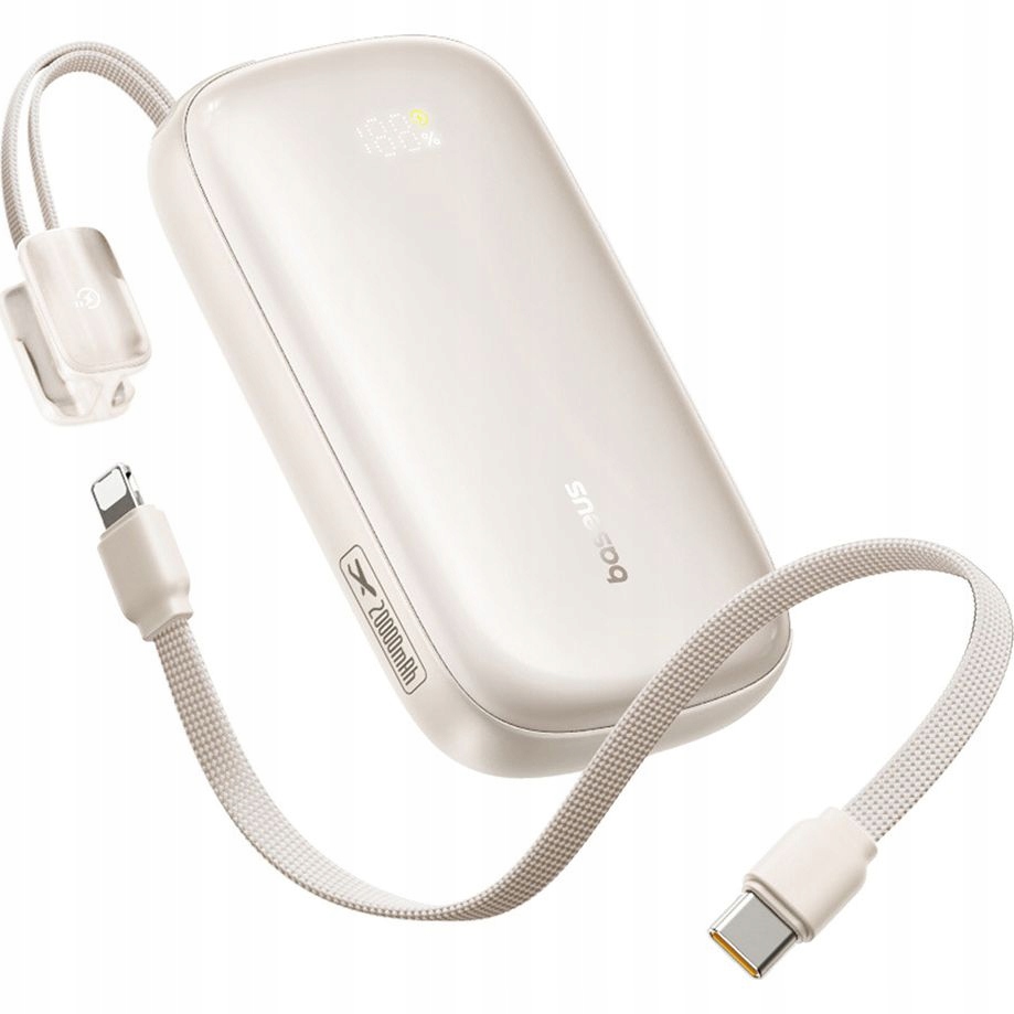 Powerbanka Usb-a Usb-c, Baseus, 20000 mAh, 22.5 W, baterie, s displejem