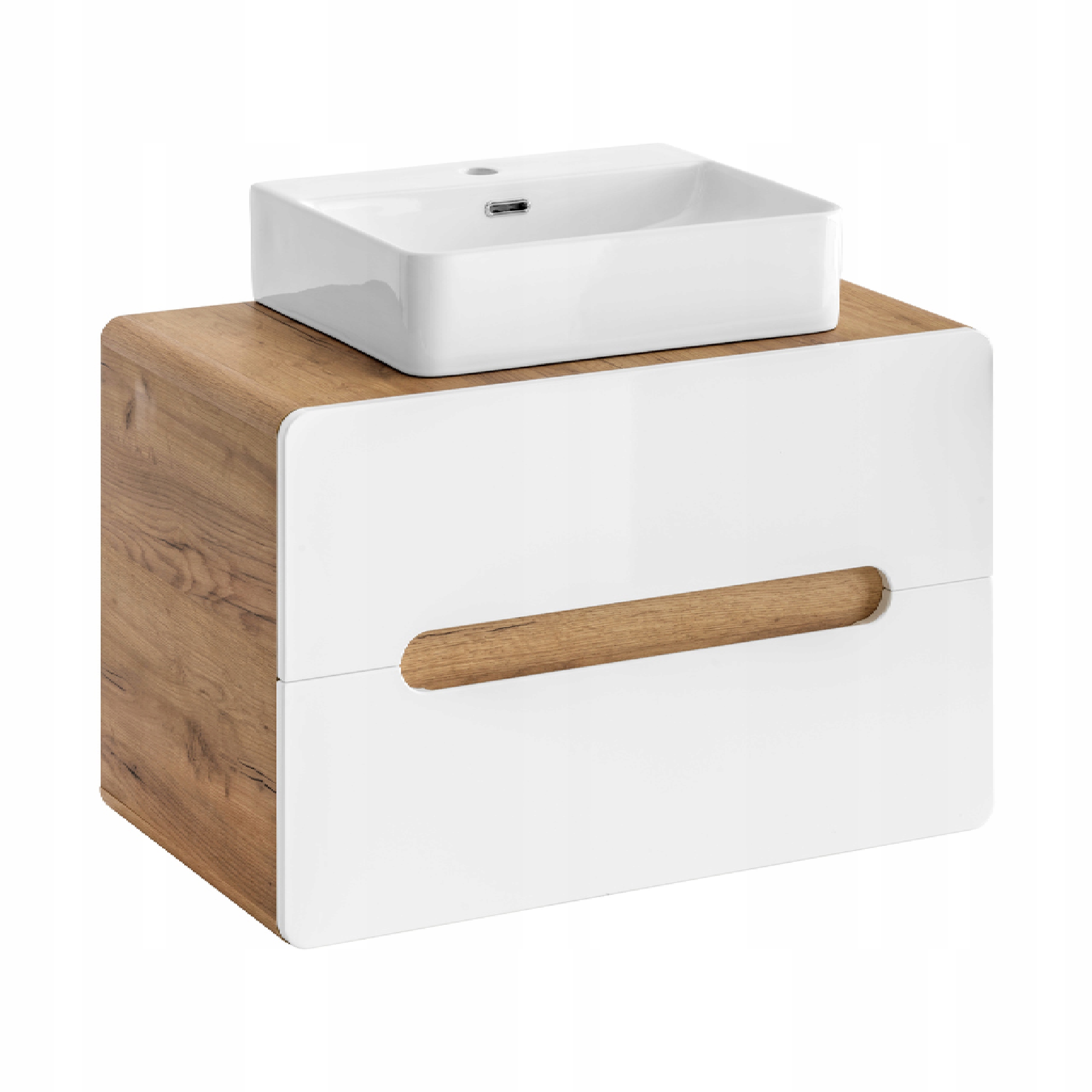 Wąska szafka pod umywalkę ARUBA WHITE 829 EAN (GTIN) 5907441297837