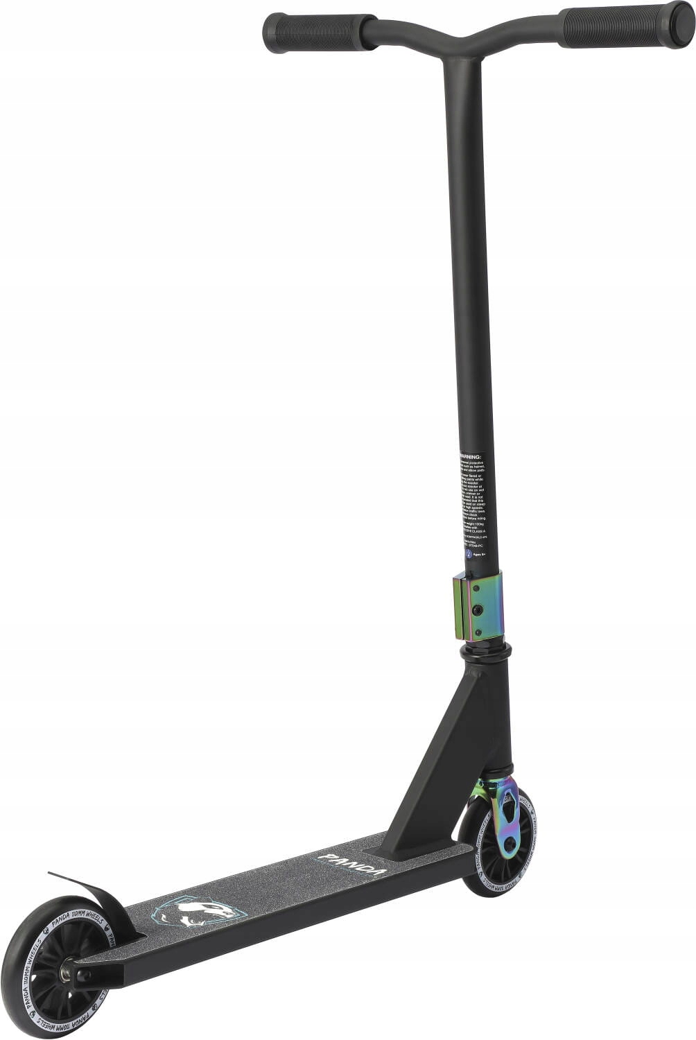 Hulajnoga Wyczynowa Freestyle Panda Initio Black/Rainbow Dla Początkujących