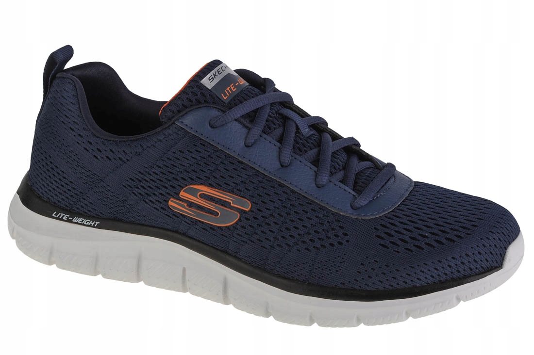 Skechers Track-moulton [45] Pánské tenisky Tkanina Tmavě modrá