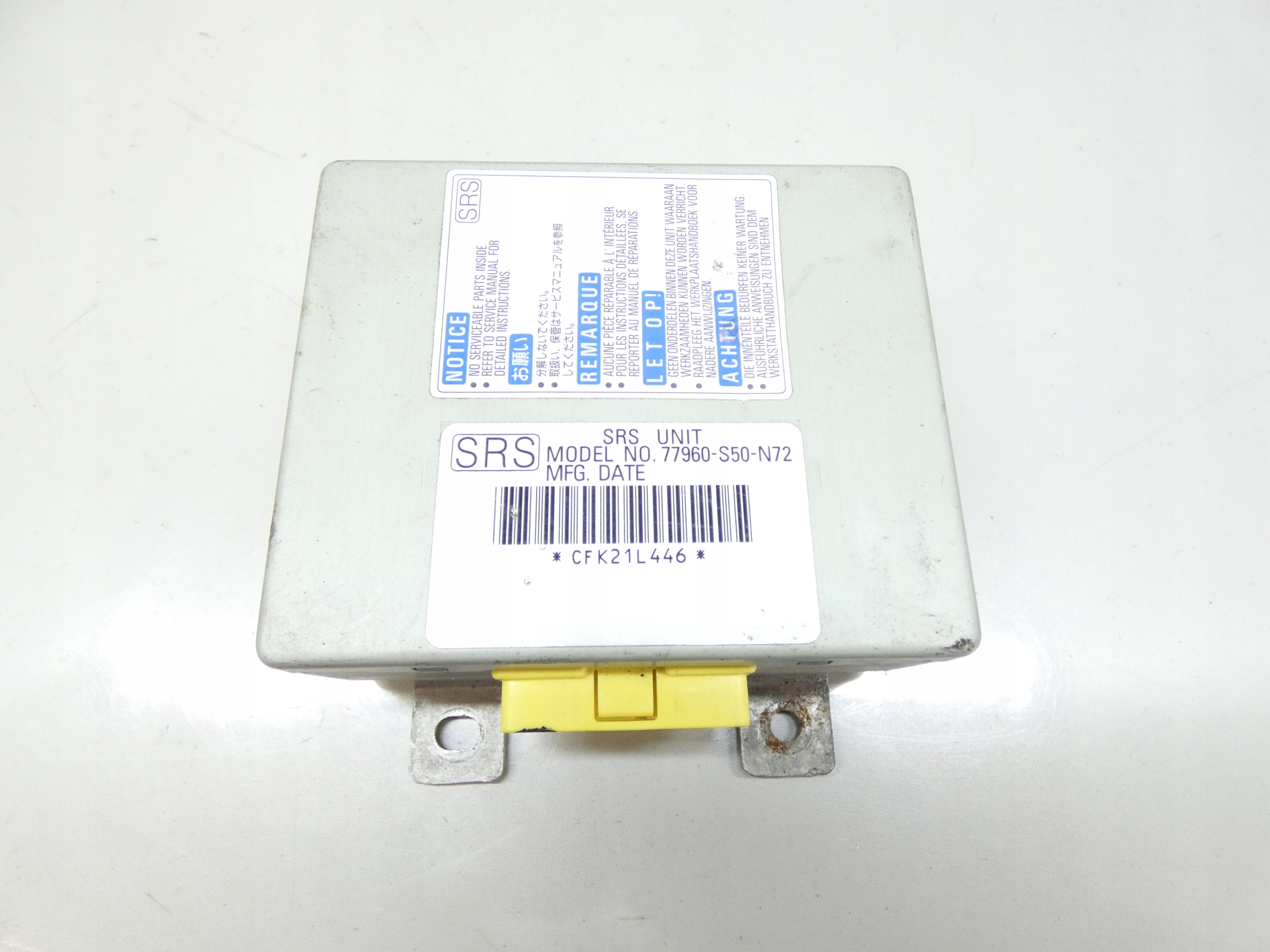 modulo airbag airbag HONDA LOGO 77960-S50-N72 96-01