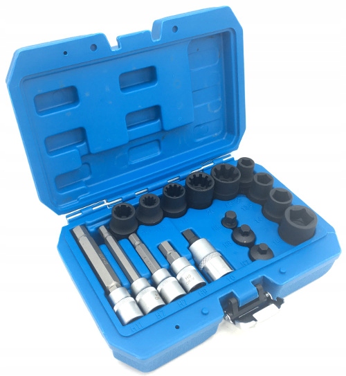 ZESTAW NASADEK 17el DO ZACISKOW HAMULCOWYCH KLUCZY Producent code MGS01625