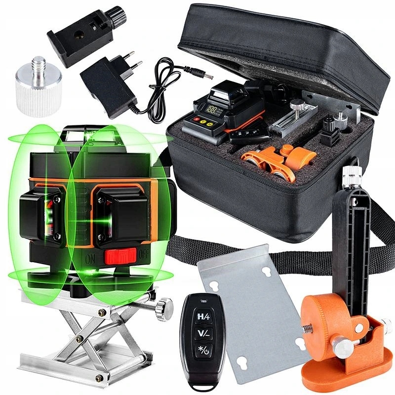 Gotel Carruzzo K754 Laserová vodováha 360 stupňový křížový laser