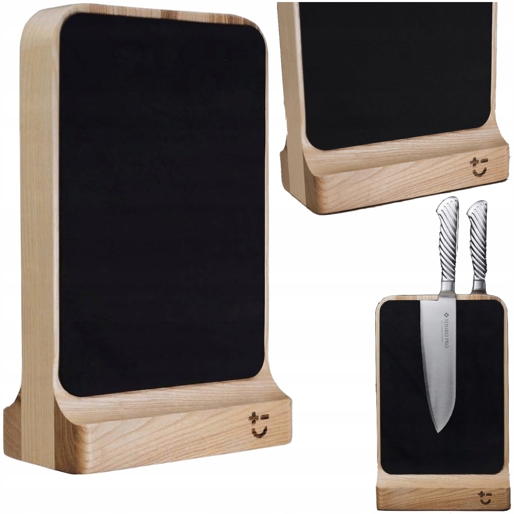 Bisbell Drevený magnetický blok jaseňový jaseň na nože Soft Bis000039