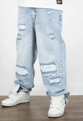 Kalhoty I8 Denim BAG68 Baggy blue bird