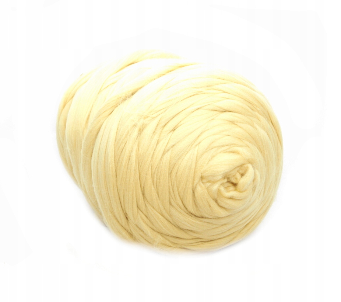 Česací vlna na pletení přikrývek 4,5kg J. Žlutá