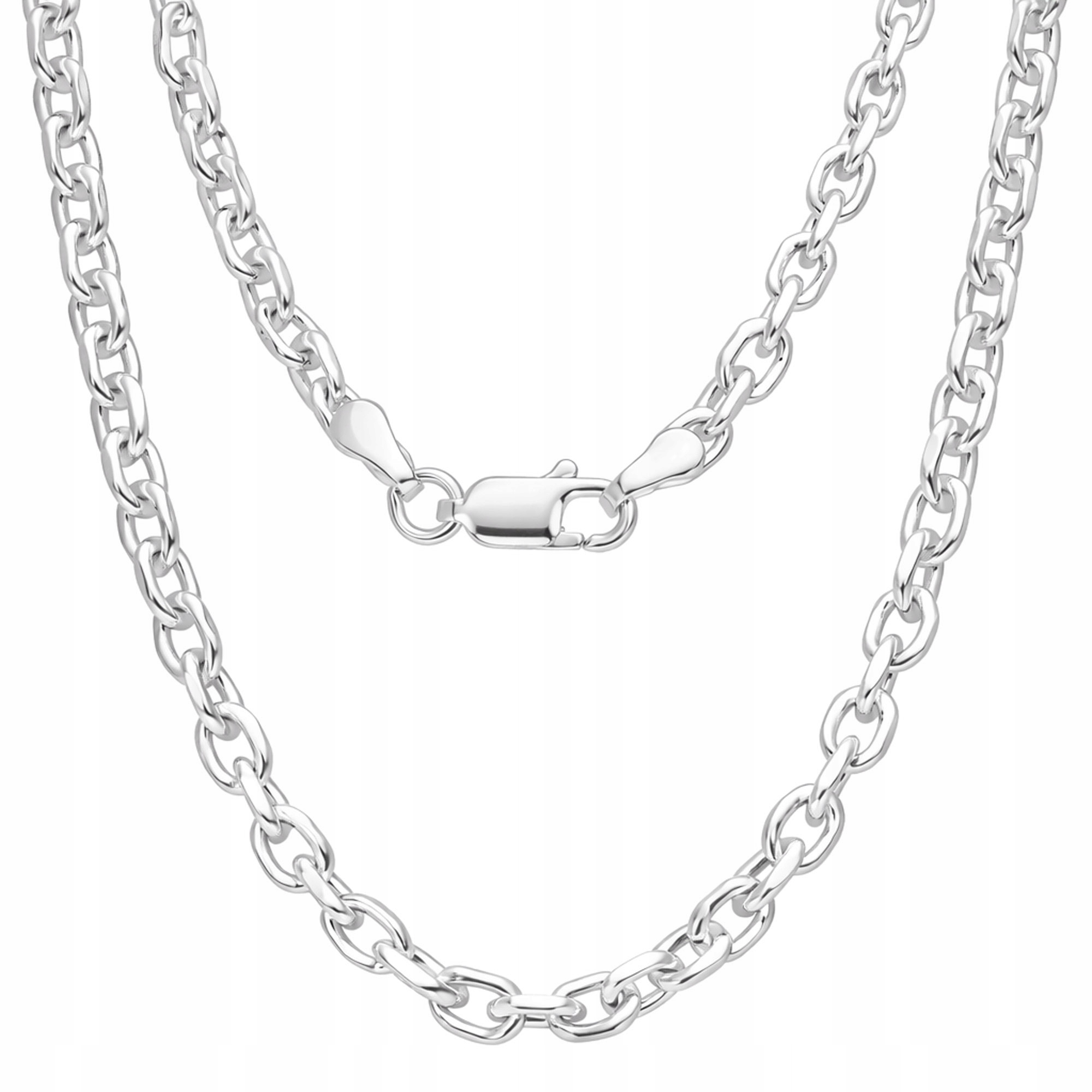 Stříbrný řetízek 925 Ankr klasický dámský pánský 45 cm