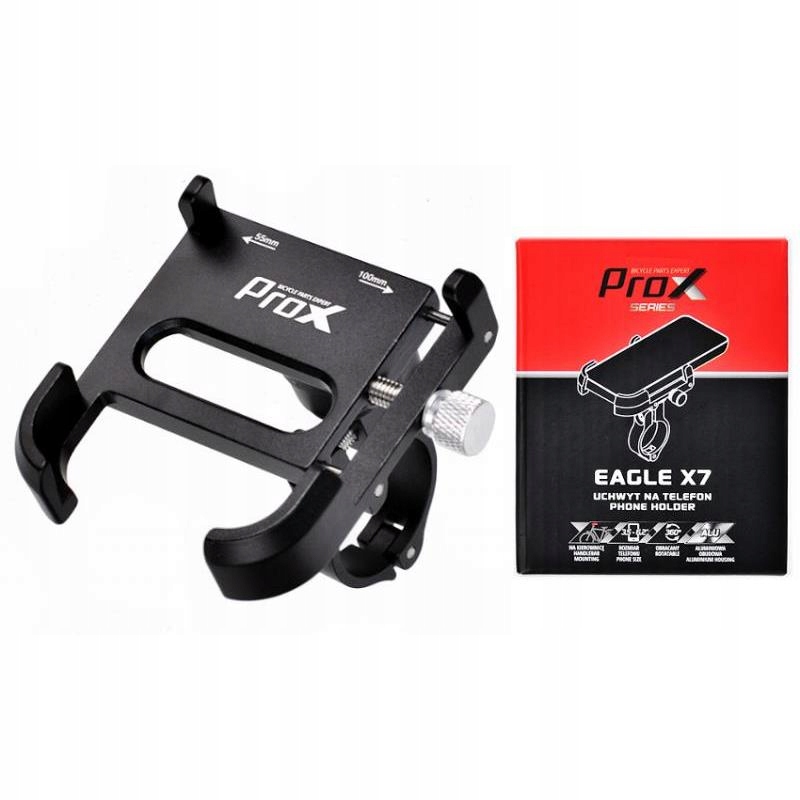 Uchwyt rowerowy telefon Prox EAGLE X7 ALUMINIOWY