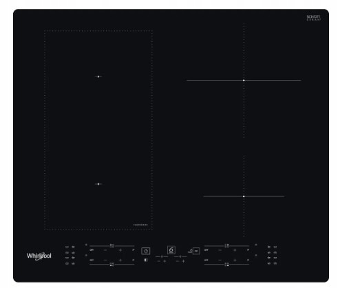 Indukčná varná doska Whirlpool WLB3360NE 60 cm FlexiCook 6 zmyslov