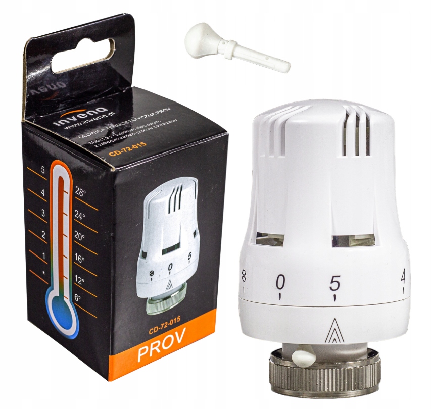 GŁOWICA TERMOSTATYCZNA M30 x 1.5 DO GRZEJNIKA