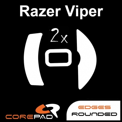 2 x Corepad Skatez Razer Viper/Viper8kHz