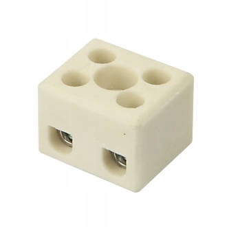 

Ceramiczna kostka elektryczna 2PIN 10A 250V (3723)