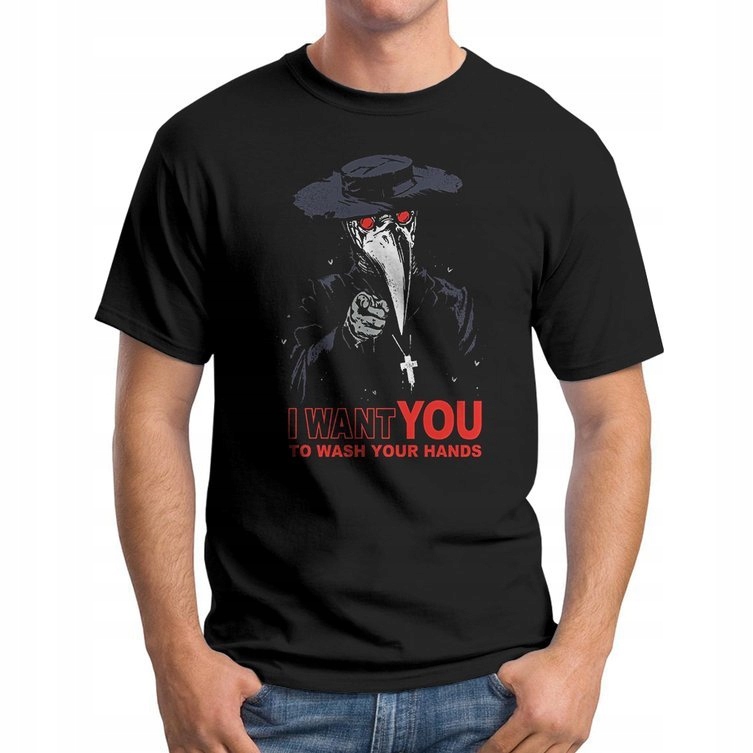 

Koszulka T-Shirt I Want You To Wash Hands L