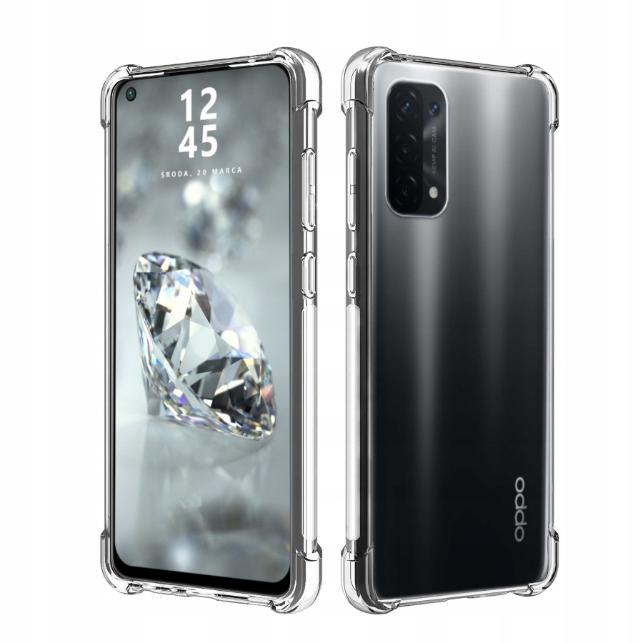 

Etui Do Oppo A54 A74 5G Pancerne Przeźroczyste