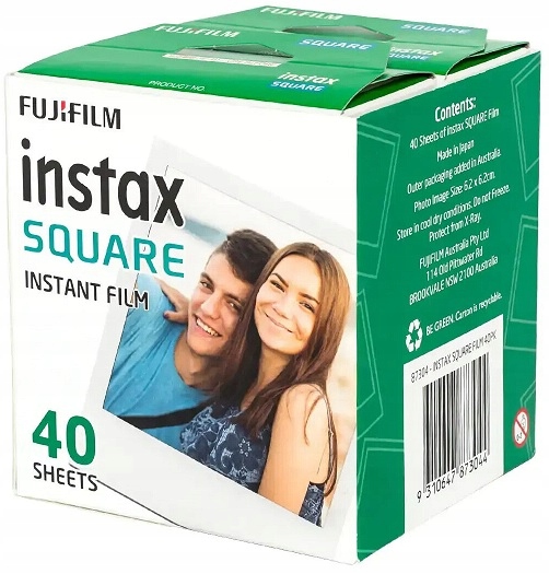 Film, wkład FUJIFILM Instax Square 10x4 Pack, 40 zdjęć