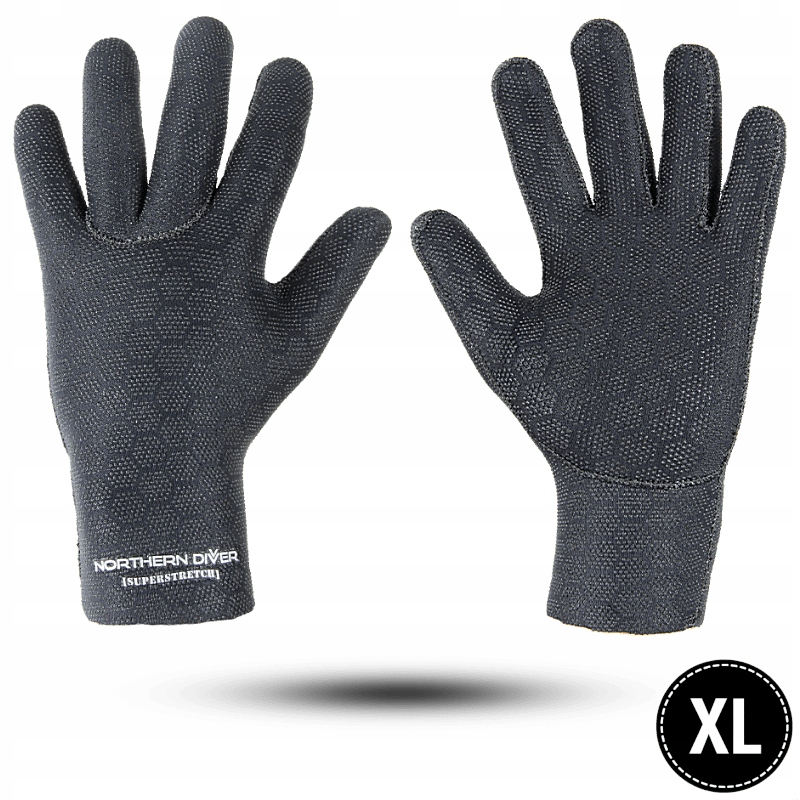 Neoprenové potápěčské rukavice 4-Way SuperStretch 5 mm Northern Diver XL