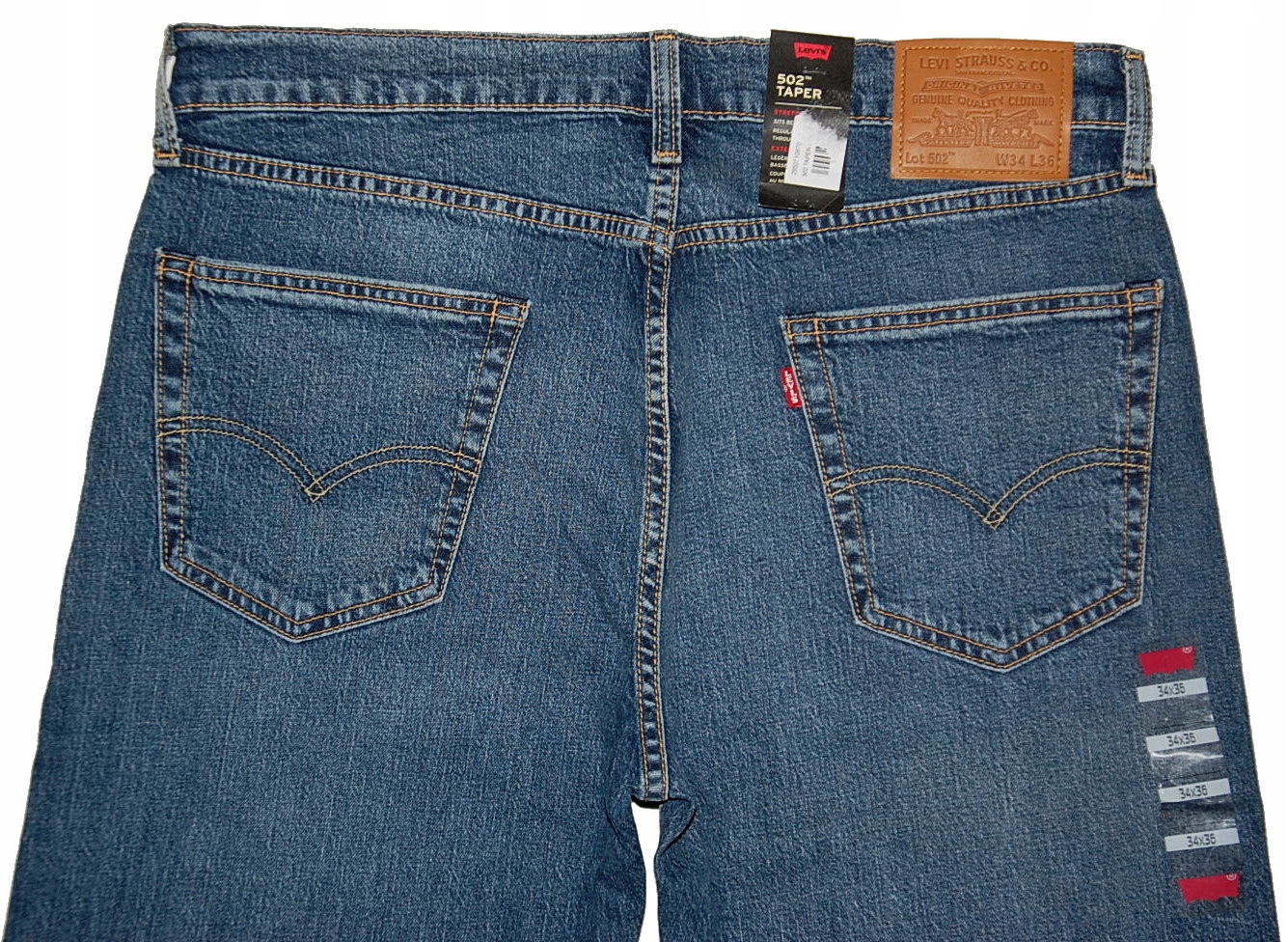 LEVIS 502 34/36 W34 L36 TAPER 1087 pas 92 cm 13114241158