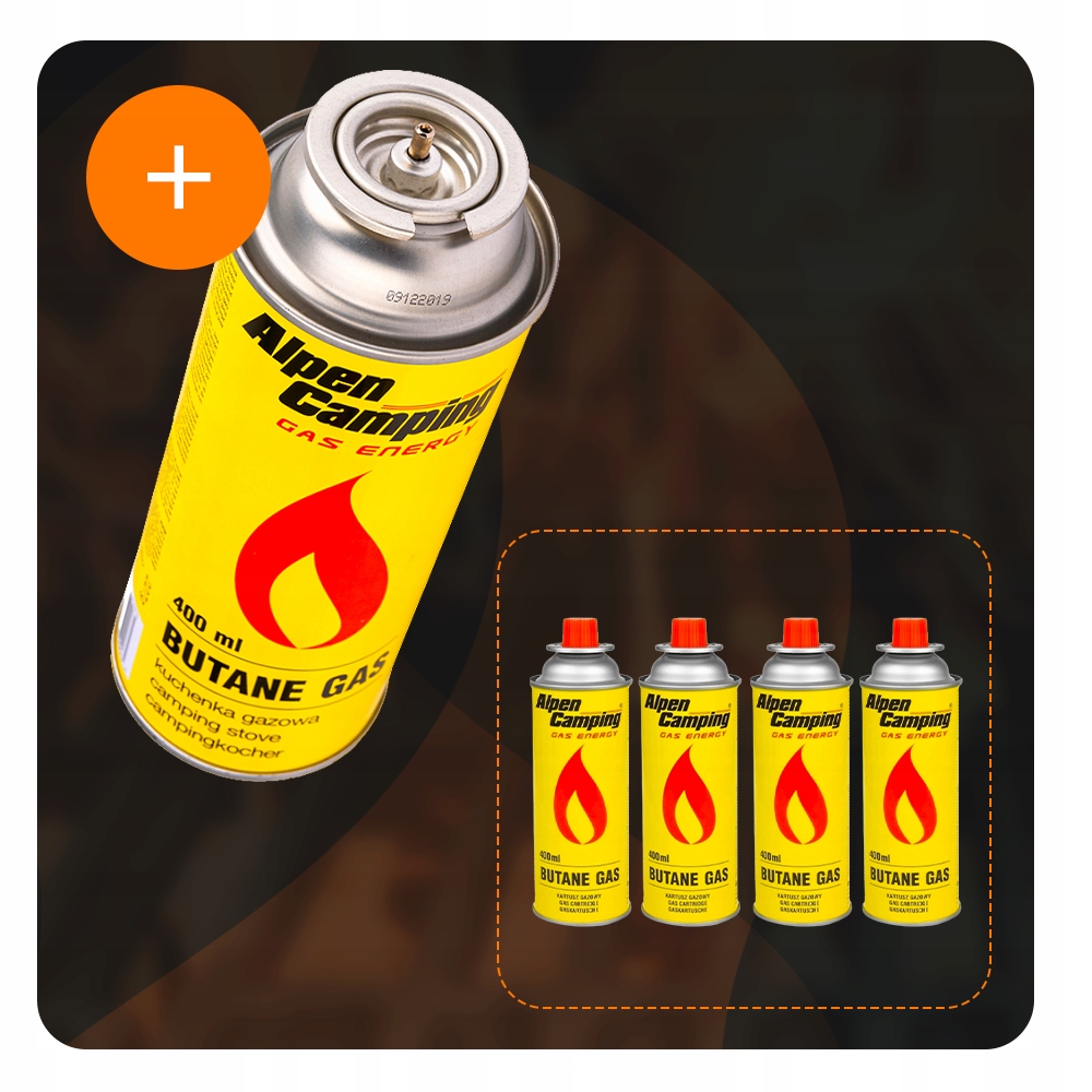 PALNIK GAZOWY MOSIĘŻNY OPALARKA LUTOWNICA SPAWALNICZY GRILL + 4 KARTUSZE Moc 1452 W