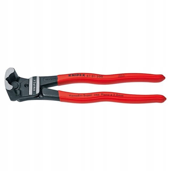 Knipex kleště štípací čelní 200mm čepy 6101200