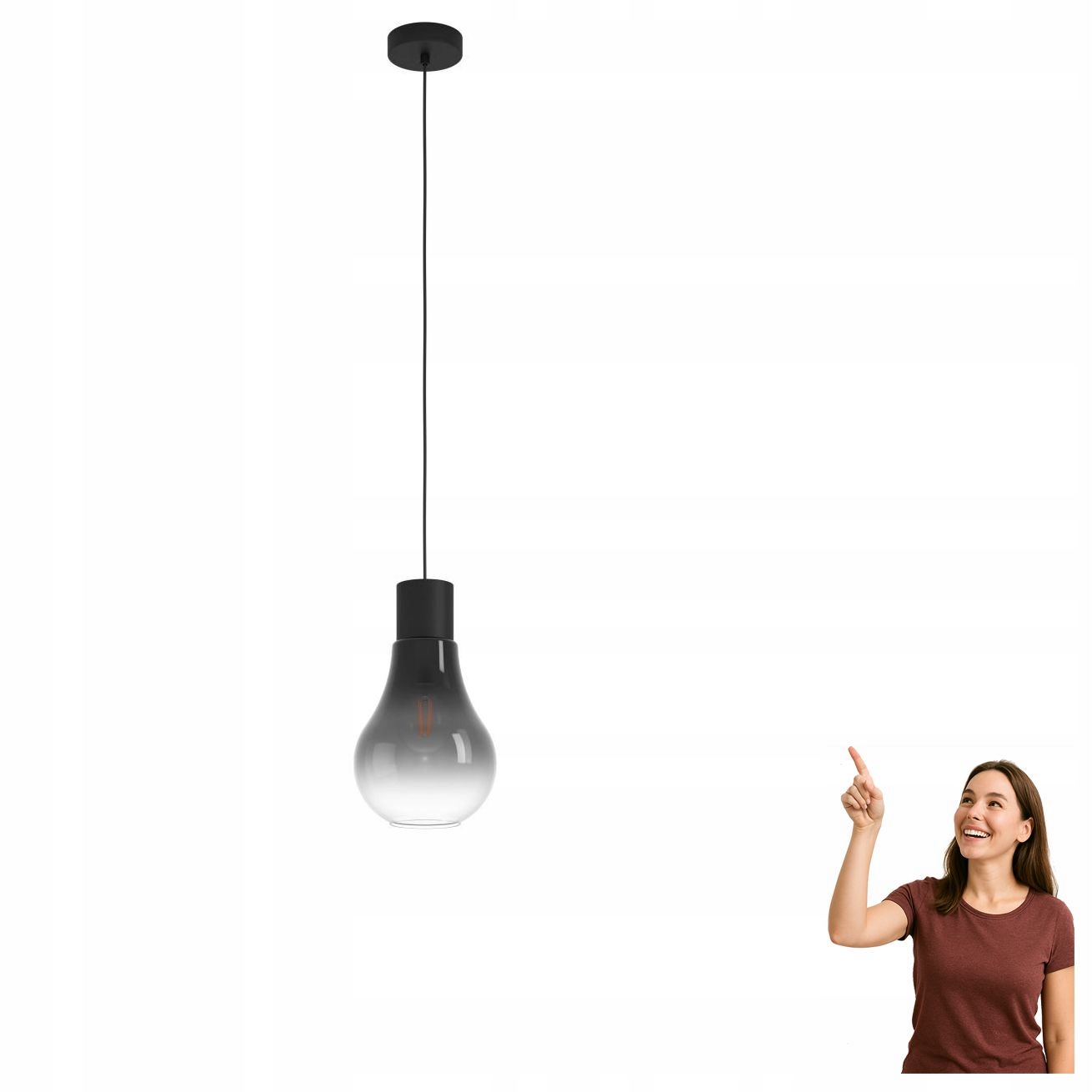 Závěsná lampa Chasely 43129 Eglo