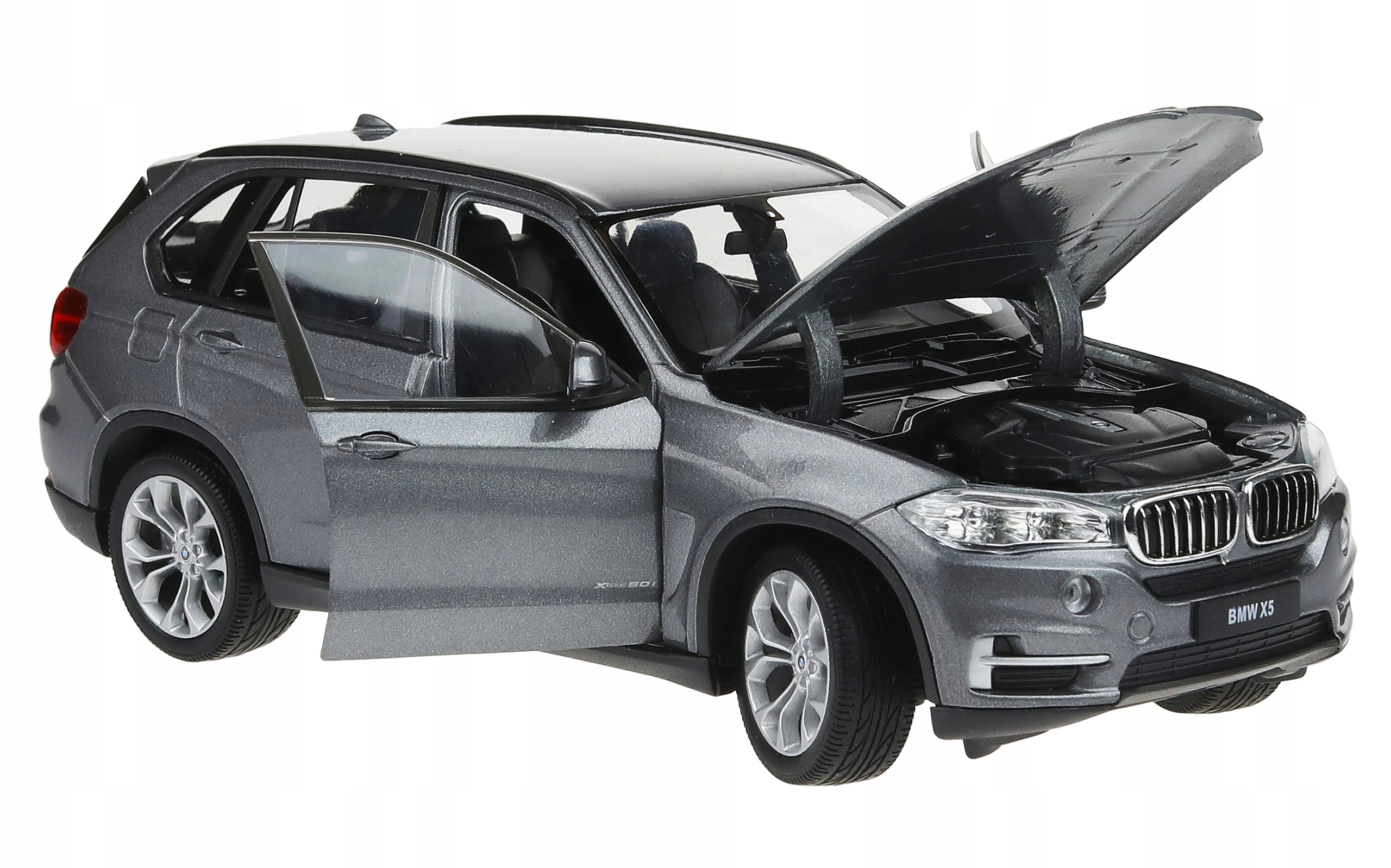 BMW X5 MODEL METALOWY WELLY 1:24 GRAFITOWY