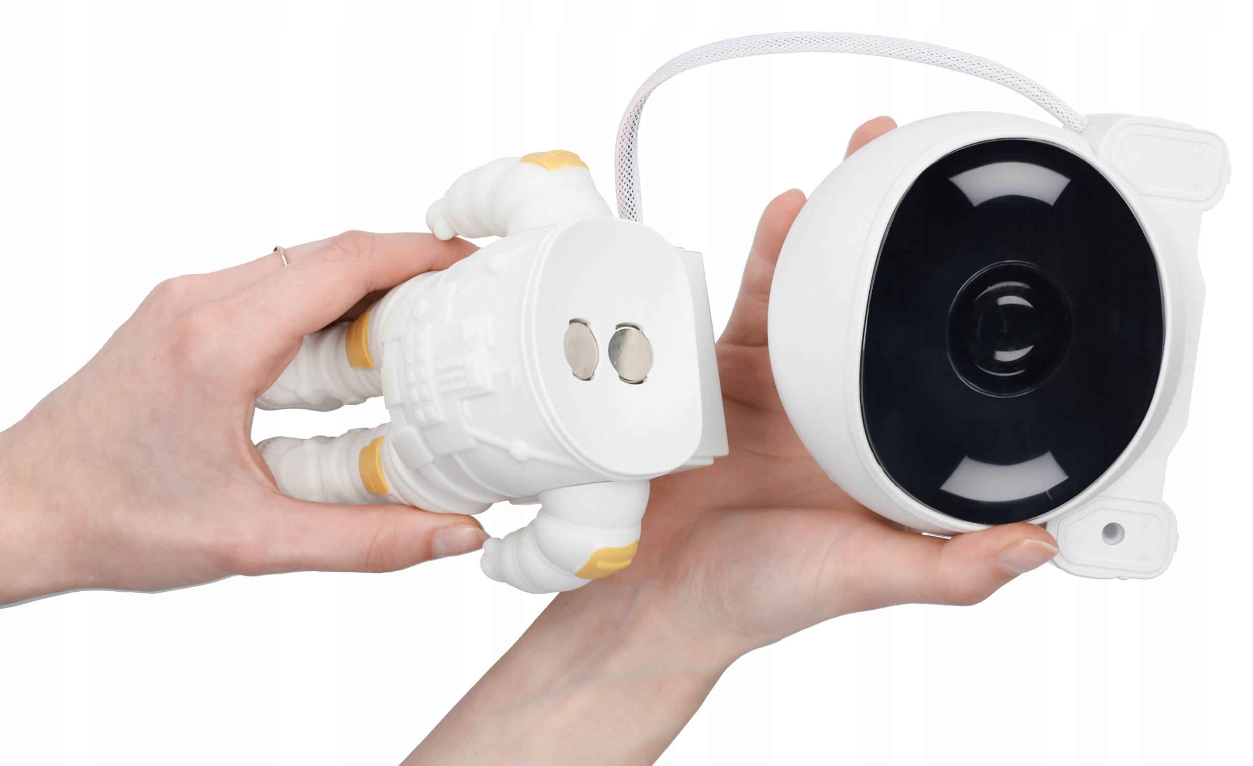 PROJEKTOR GWIAZD NIEBA LED LAMPKA NOCNA ASTRONAUTA Marka inna marka