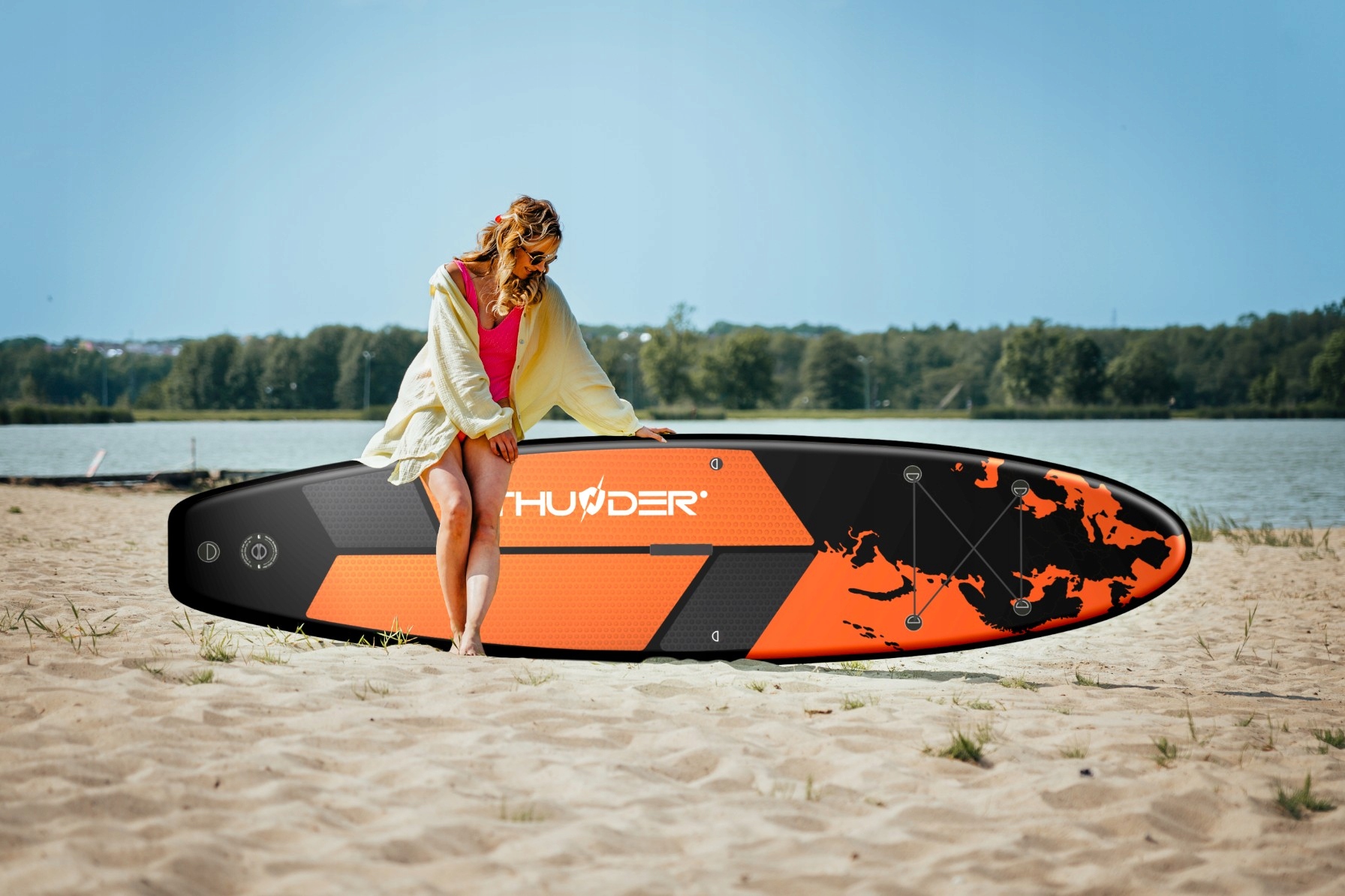 Stylowa DESKA Pompowana Siedzisko Szybki Montaż EAN (GTIN) 5904161759201