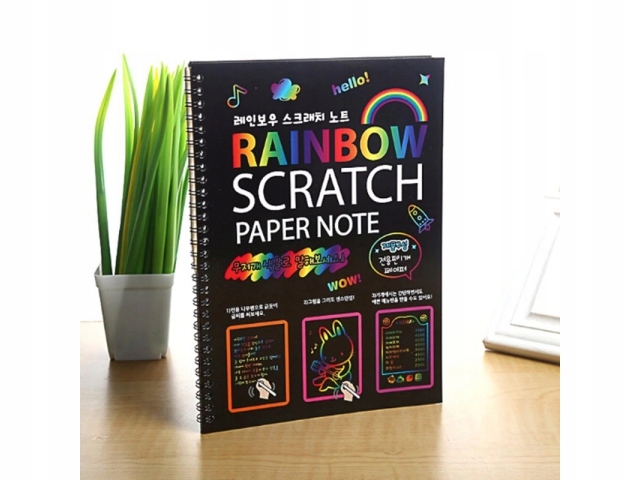 

Kolorowanka Wydrapywanka Zdrapywanka Karty 26x19