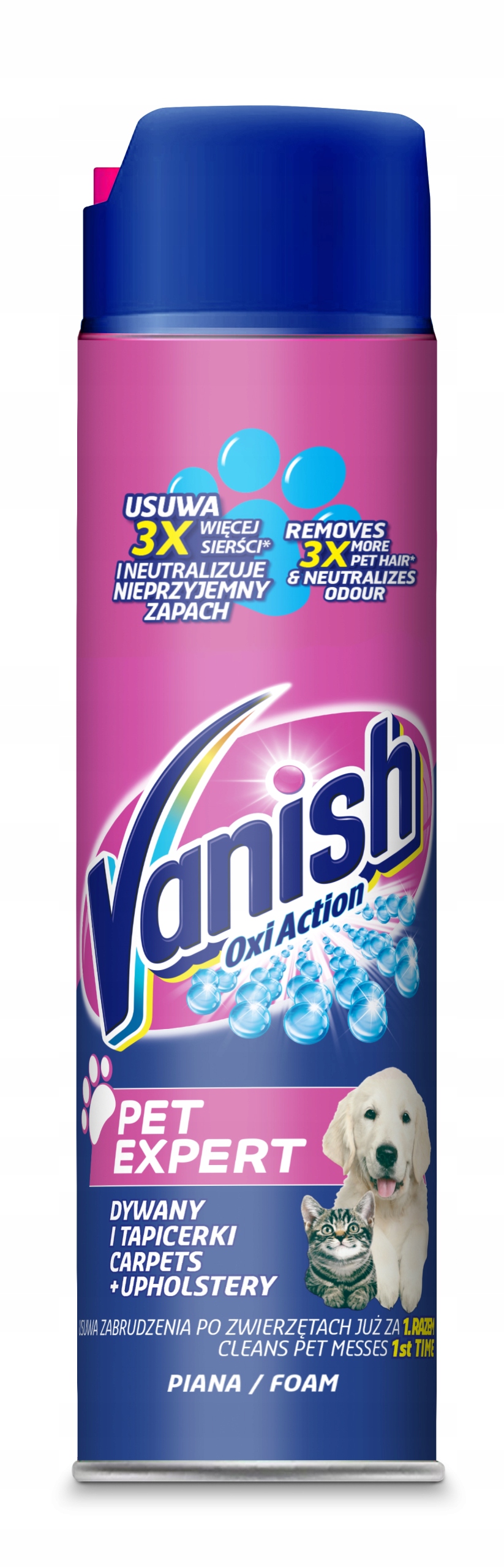 

Vanish Oxi Action Pet Expert piana do czyszczenia