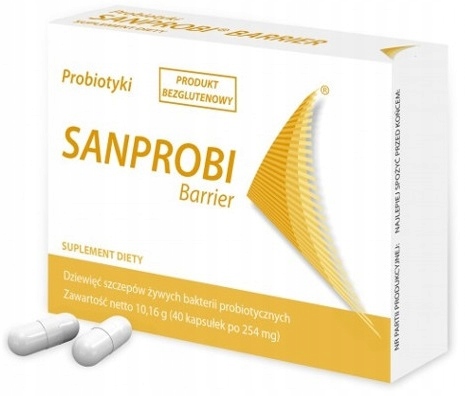 SANPROBI BARRIER Probiotyk wieloszczepowy 40 kapsułek