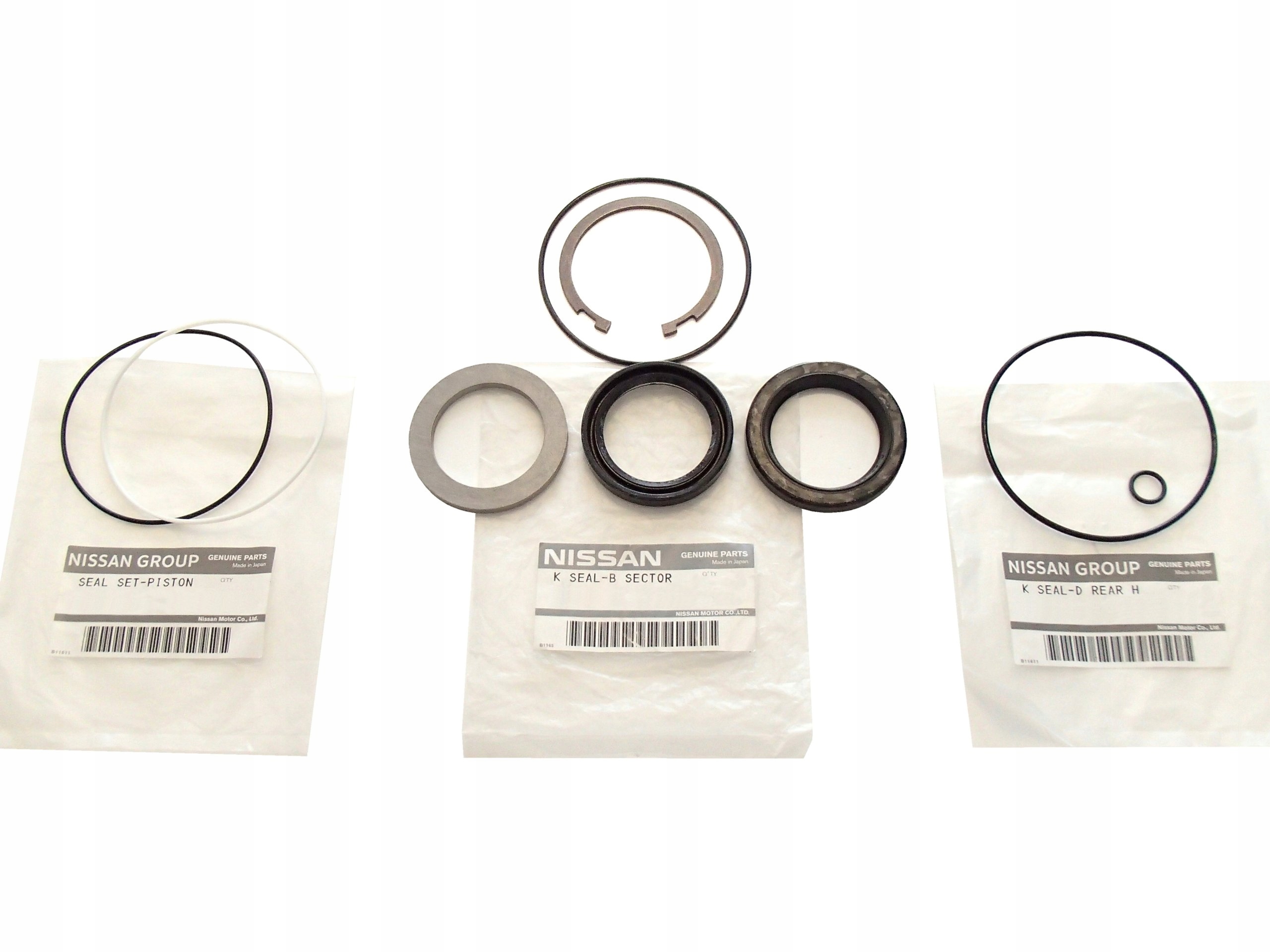 USZCZELNIACZE PRZEKŁADNI PATROL Y60 10.91 - 08.93